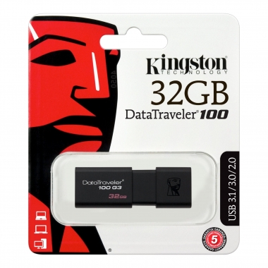 USB Kingston 32GB DT100G3 USB 3.0