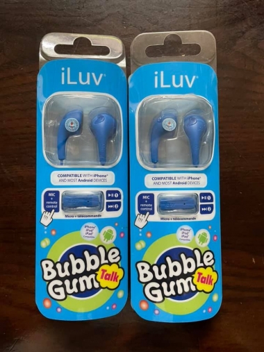 Tai nghe nhét tai có micro iLUV Bubble Gum Talk BBGUMTALKS các màu