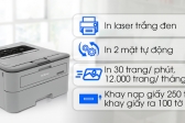 Ưu điểm của máy in đen trắng Brother HL2321D